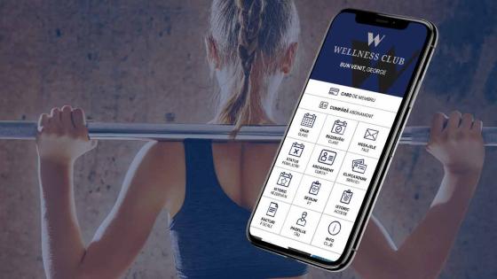 Wellness Club este pe aplicația de mobil UPfit.today